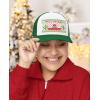 imageTstars Feliz Navidad Mexican Ugly Christmas Trucker Hat Mesh Cap for Men Women Funny Holiday Xmas Snapback HatsGreenWhite