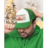 imageTstars Feliz Navidad Mexican Ugly Christmas Trucker Hat Mesh Cap for Men Women Funny Holiday Xmas Snapback HatsGreenWhite