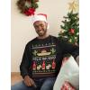 imageTstars Feliz Navidad Sweatshirt Men Mexican Ugly Christmas Sweater Style SweatshirtsBlack