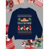 imageTstars Feliz Navidad Sweatshirt Men Mexican Ugly Christmas Sweater Style SweatshirtsNavy