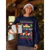 imageTstars Feliz Navidad Sweatshirt Men Mexican Ugly Christmas Sweater Style SweatshirtsNavy