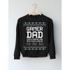 imageTstars Gamer Dad Gift for Fathers Cool Dads Gaming Ugly Christmas Sweater SweatshirtBlack