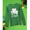 imageTstars Mens St Patricks Day Long Sleeve Shirt with Irish Clover and Lucky Shamrock DesignIrish  Green