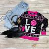imageTstars Volleyball Team Holiday Sweater for Girls