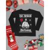 imageUgly Christmas Long Sleeve TShirt for Men Go Jesus Its Your Birthday Tacky Sweater Style Holiday Xmas Long Sleeve TShirtBlack