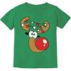 imageFunny Reindeer Ugly Christmas Sweater TShirt Boys Girls Tacky Holiday Xmas Shirt for Toddler KidsGreen