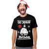 imageFunny Ugly Christmas Shirt for Men Go Jesus Its Your Birthday Mens Holiday Xmas Sweater TShirtBlack