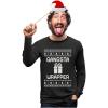 imageGangsta Wrapper Funny Ugly Christmas Sweater Gangster Wrappa Long Sleeve TShirtBlack