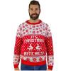 imageTstars Naughty Reindeer Ugly Christmas Sweater for Men Women Funny Holiday Xmas SweatersMulticolor