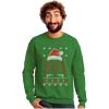 imageTstars Now I Have a Machine Gun HoHoHo Ugly Christmas Sweater Style Men SweatshirtSweatshirt  Green