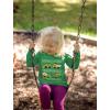 imageConstruction Trucks Boys Ugly Christmas Sweater Style Holiday Xmas Youth Kids Long Sleeve TShirtGreen