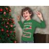 imageGame On Santa Ugly Christmas Sweater Style Gaming Holiday Xmas Long Sleeve TShirt for Youth KidsGreen