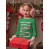 imageGame On Santa Ugly Christmas Sweater Style Gaming Holiday Xmas Long Sleeve TShirt for Youth KidsGreen