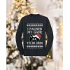 imageGaming Boys Ugly Christmas Shirt I Paused My Game to Be Here Xmas Holiday Long Sleeve TShirt for Youth KidsBlack