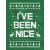 imageIve Been Nice Funny Holiday Ugly Christmas Youth Kids Long Sleeve TShirtBlack