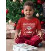 imageSanta Floss Dancing Kids Christmas Shirt Funny Holiday Ugly Xmas Sweater TShirt for Youth Boys GirlsFloss  Red