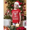 imageSanta Floss Dancing Kids Christmas Shirt Funny Holiday Ugly Xmas Sweater TShirt for Youth Boys GirlsFloss  Red