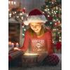 imageSanta Floss Like a Boss Ugly Christmas Sweater Style Xmas Holiday Youth Kids Long Sleeve TShirtRed