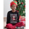 imageTstars Dabbing Through the Snow Boys Ugly Christmas Sweater Style Holiday Xmas Santa Dab Sweatshirt for Youth KidsFloss Dancing Black