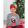 imageTstars Funny Cat Kids Ugly Christmas Sweater Youth Girls Boys Santa Claws Holiday Tacky Xmas SweatersGray