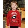 imageTstars Funny Cat Kids Ugly Christmas Sweater Youth Girls Boys Santa Claws Holiday Tacky Xmas SweatersRed