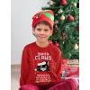 imageTstars Funny Cat Kids Ugly Christmas Sweater Youth Girls Boys Santa Claws Holiday Tacky Xmas SweatersRed