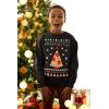 imageTstars Pizza Tree Ugly Christmas Sweatshirt for Boys Girls Tacky Sweater Style Holiday Xmas Sweatshirts for Youth KidsBlack