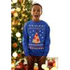 imageTstars Pizza Tree Ugly Christmas Sweatshirt for Boys Girls Tacky Sweater Style Holiday Xmas Sweatshirts for Youth KidsBlue