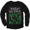 imageSanta Video Game Ugly Christmas Sweater Holiday Youth Kids Long Sleeve TShirt Small Black