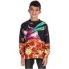 imageTstars 3D Christmas Graphic Pullover Boys Girls Pizza Cat Youth Kids Sweatshirt Medium Multicolor