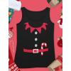 imageElf Christmas Tank Top Women Teen Girls Santas Elves Xmas Racerback Tops