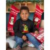 imageFunny Trex Kids Ugly Christmas Sweatshirt for Boys Girls Tacky Sweater Style Xmas Holiday Sweatshirts for ToddlersBlack