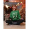 imageTstars Believe In Unicorns  Magical Ugly Christmas Sweater Womens SweatshirtGreen