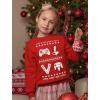 imageTstars Gamer Retro Ugly Christmas Sweater Xmas Party Youth Kids SweatshirtRed