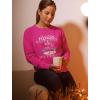 imageTstars Fa La La Flamingo Ugly Christmas Sweatshirt for Women Teen Girls Tacky Sweater Style Xmas Holiday SweatshirtsPink