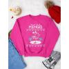 imageTstars Fa La La Flamingo Ugly Christmas Sweatshirt for Women Teen Girls Tacky Sweater Style Xmas Holiday SweatshirtsPink