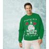 imageTstars Jesus Birthday Boy Ugly Christmas Sweater Xmas Holiday SweatshirtNavy