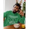 imageTstars Naughty Merry Christmas Reindeer Sweatshirt for Men Tacky Sweater Style Holiday Xmas Mens SweatshirtsReindeer  Green