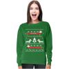 imageTstars Dachshund Sweatshirt Women Teen Girls Dog Lover Ugly Christmas Sweater StyleGreen