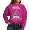 imageTstars Fa La La Flamingo Ugly Christmas Sweatshirt for Women Teen Girls Tacky Sweater Style Xmas Holiday SweatshirtsPink