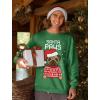 imageSanta Paws Sweatshirt Men Pug Christmas Sweater Style Ugly Xmas SweatshirtsGreen