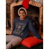 imageTstars Mele Kalikimaka Sweatshirt Men Hawaiian Santa Ugly Christmas Sweater Style Shirt Large Navy