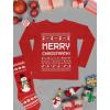 imageTstars Merry Christmath Long Sleeve Shirt Men Math Teacher Ugly Christmas Sweater StyleRed