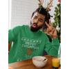 imageTstars Merry Swishmas Funny Ugly Christmas Sweatshirt for Men Basketball Tacky Sweater Style Xmas Holiday Mens SweatshirtsGreen