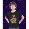 imageHalloween Paw Patrol Rubble Chase Marshall Pups Official Toddler Kids TShirtBlack