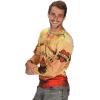 imageMen Funny Ugly Christmas Sweater Style Novelty 3D Graphic Long Sleeve Sweatshirt Xmas Belly