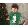 imageTree Rex Kids Ugly Christmas Shirt Tacky Sweater Style Funny Xmas Holiday Long Sleeve TShirt for Toddler KidsGreen