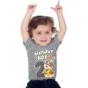 imagePaw Patrol Construction Digging Being 2 Gifts for Two Years Old Boy Rubble 2nd Birthday Toddler Kids TShirtRubble 2nd  Black