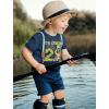 imagePaw Patrol Construction Digging Being 2 Gifts for Two Years Old Boy Rubble 2nd Birthday Toddler Kids TShirtRubble Digging 2  Heather Navy