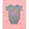 imagePaw Patrol Skye Little Sister Newborn Outfit Baby Girl Sibling Infant BodysuitGray